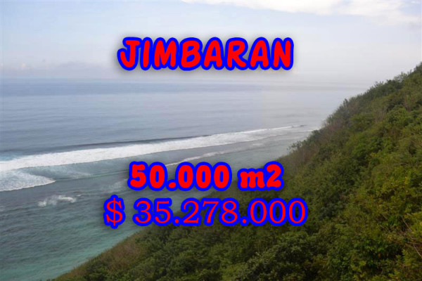 Astounding Property for sale in Bali, Land in Jimbaran for sale– 50.000 m2 @ $ 706