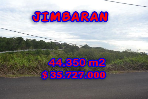 Land in Bali for sale, Astonishing view in Jimbaran Bali – 44.350 m2 @ $ 806