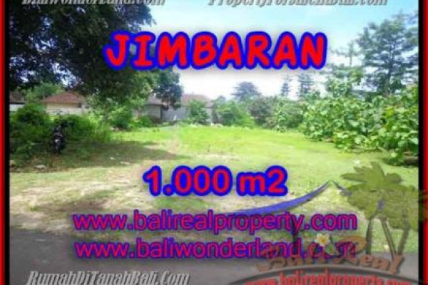 Exotic 1,000 m2 LAND SALE IN Jimbaran four seasons BALI TJJI063