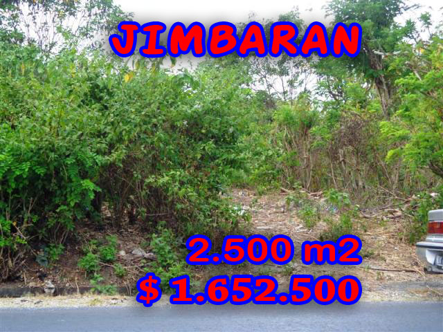 Land for sale in Bali, Unbelievable view in Jimbaran Bali – 2.500 sqm @ $ 661