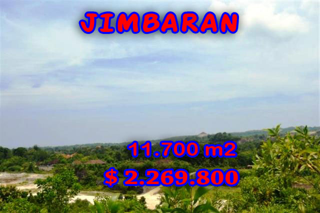 Land for sale in Bali, Exotic view in Jimbaran Bali – 11.700 sqm @ $ 217