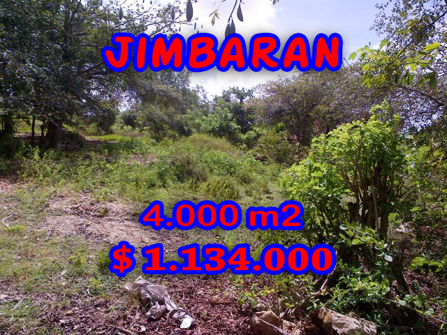 Land for sale in Bali, Beautiful view in Jimbaran Bali – 4.000 m2 @ $ 283
